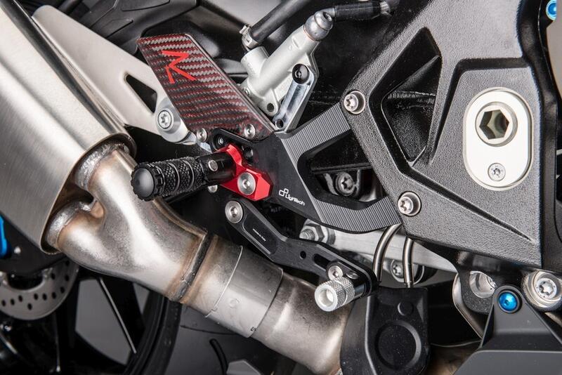 Adjustable Rear Sets With Fold Up Foot Pegs for Bmw Naturale